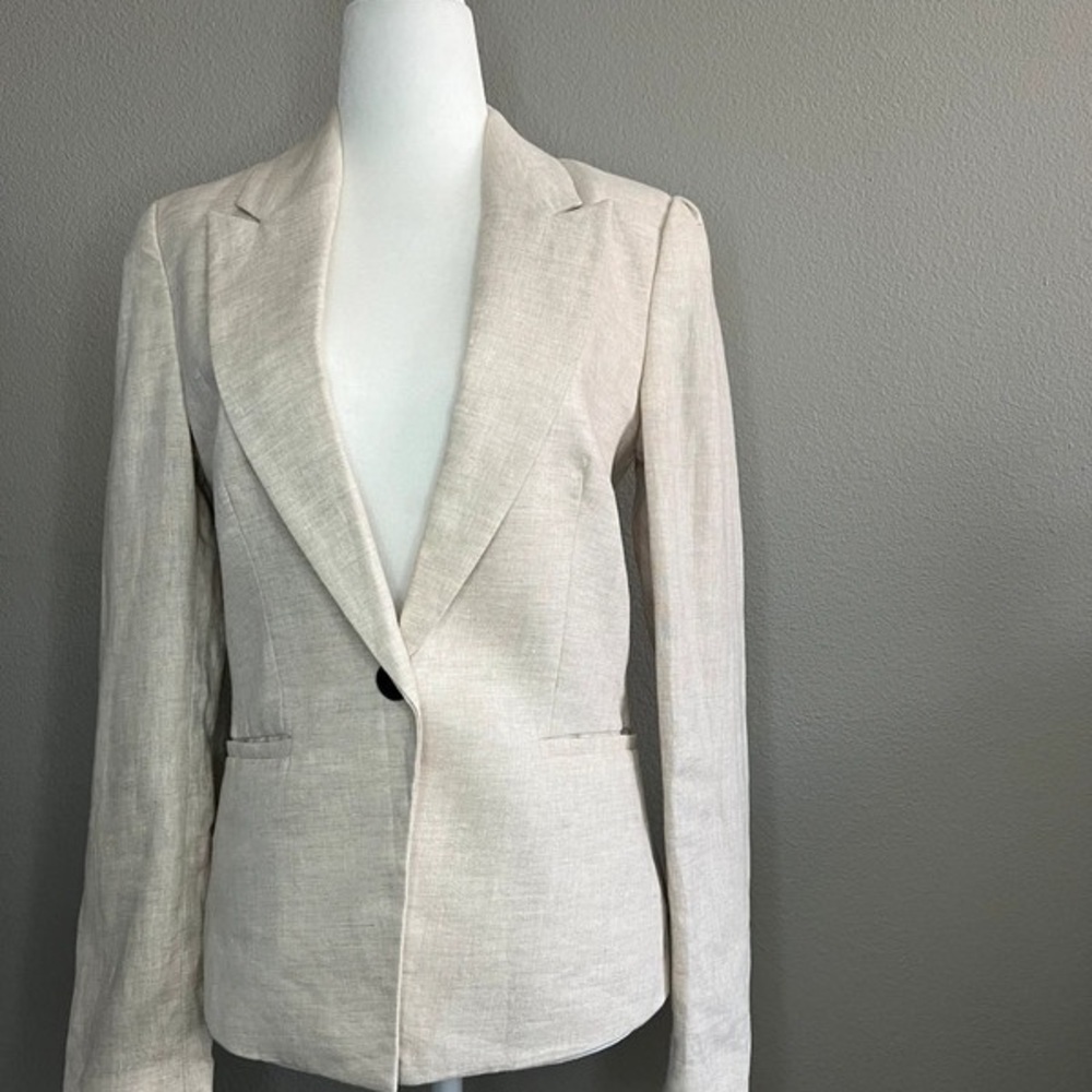 Mango Cream Blazer